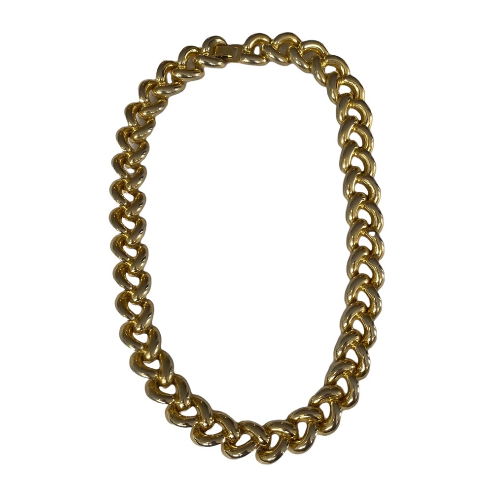 Thick Vintage Chain Choker Necklace